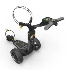 Powakaddy CT8 GPS Gun Metal Lithium 2023 Electric Golf Trolley + Free