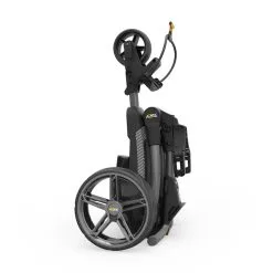 Powakaddy FX5 Lithium Gun Metal 2023 Electric Golf Trolley + Free Gift -Promos Golf Clubs Boutique 0003s 0002 13 2023 FX5 Gun Metal XL Extended Battery 1500x