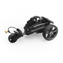 Powakaddy FX5 Lithium Gun Metal 2023 Electric Golf Trolley + Free Gift -Promos Golf Clubs Boutique 0003s 0006 06 2023 FX5 Gun Metal XL Extended Battery 1500x