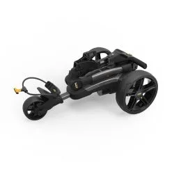 Powakaddy FX3 Gun Metal Lithium 2023 Electric Golf Trolley + Free Gift -Promos Golf Clubs Boutique 0004s 0006 06 2023 FX3 Gun Metal XL Extended Battery 1500x