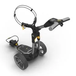 Powakaddy CT6 Gun Metal Lithium 2022 Electric Golf Trolley Free Gift