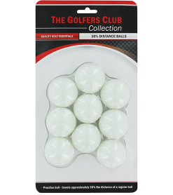 The Golfers Club 30% Distance Practice Golf Balls - 9 Pack