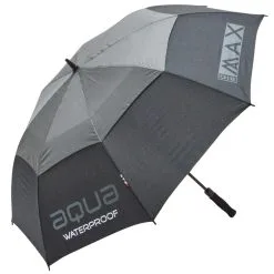 Big Max Aqua Double Canopy Golf Umbrella -Promos Golf Clubs Boutique BigMaxAquaUmbrellaCharBlk1000 1280x