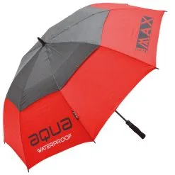 Big Max Aqua Double Canopy Golf Umbrella -Promos Golf Clubs Boutique BigMaxAquaUmbrellaCharRed1000 1500x