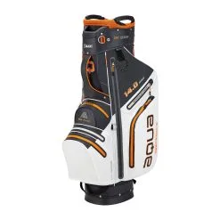 Big Max Aqua Sport 3 Waterproof 14 Way Golf Cart Bag -Promos Golf Clubs Boutique Bigmaxaqua3sportcartbagwhiteblackorange 1280x