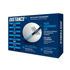 TaylorMade Distance + White Golf Balls -Promos Golf Clubs Boutique DistancePlusBox1000 1500x