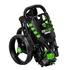 Eze Glide Compact+ 3 Wheel Golf Trolley -Promos Golf Clubs Boutique EZCharLimeFold1000 1500x