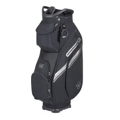 Wilson Staff Exo II Golf Cart Bag -Promos Golf Clubs Boutique ExoCart2BlackSilver1000 1280x