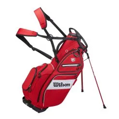 Wilson Staff Exo II Golf Stand Bag 17 Wilson Staff Exo II Golf Stand Bag -Promos Golf Clubs Boutique ExoStand2Red1000 1500x