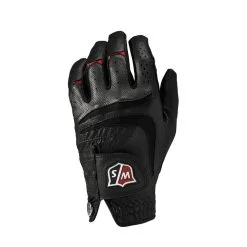 Wilson Staff Grip Plus All Weather Mens Black Golf Glove
