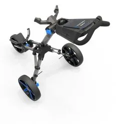 Powakaddy MICRA Cube Push Compact Golf Trolley 24 Powakaddy MICRA Cube Push Compact Golf Trolley -Promos Golf Clubs Boutique MICRABLUEOPENREAR 1000 1000 1500x