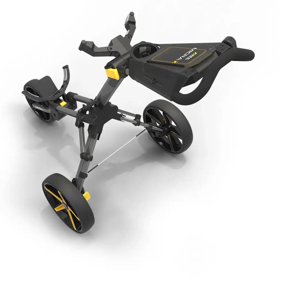 Powakaddy MICRA Cube Push Compact Golf Trolley 12 Powakaddy MICRA Cube Push Compact Golf Trolley - Image 12