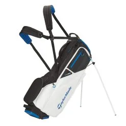 TaylorMade Golf FlexTech Stand Bag -Promos Golf Clubs Boutique N7898901 Flextech White Black Blue 3QR v1 1280x