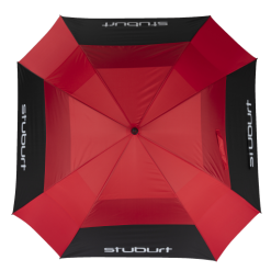 Stuburt 66" Double Canopy Golf Umbrella -Promos Golf Clubs Boutique SBUMB1260 RED 04 1280x