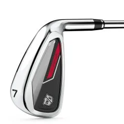 Wilson Staff Dynapower Steel Shaft Irons -Promos Golf Clubs Boutique WG1P028600V 5 DYNAPWR Iron Toe Down.png.high res 1500x