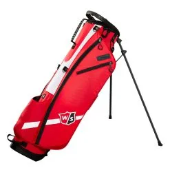 Wilson Staff Quiver 2022 Lightweight Stand Bag -Promos Golf Clubs Boutique WG4004103 0 WS BAG QS RD WH BL.png.cq5dam.web .2000.2000 1280x
