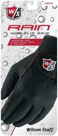 Wilson Staff Rain Pair Golf Gloves -Promos Golf Clubs Boutique WSRain 1Pack Front render 1500x