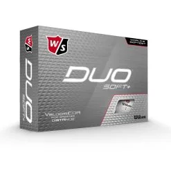 Wilson Staff Duo Soft+ White Golf Balls