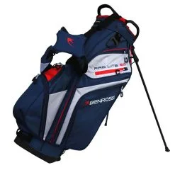 Benross ProLite 2.0 Golf Stand Bag -Promos Golf Clubs Boutique benrossprolite2standbagnavyredwht 1280x