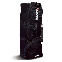 Big Max Atlantis XL Wheeled Deluxe Golf Travel Cover -Promos Golf Clubs Boutique bigmaxatlantisxltravelcoverblkmain 1280x