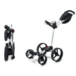 Big Max Blade Quattro 4 Wheel Golf Trolley -Promos Golf Clubs Boutique bigmaxquattrowhiteblack 1500x