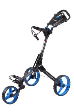Skymax Cube 3 Wheeled Push Golf Trolley + Free Gifts -Promos Golf Clubs Boutique bubeblkbluereduced 1280x