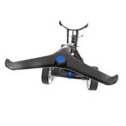 Golfstream Blue Lithium Electric Golf Trolley 13 Golfstream Blue Lithium Electric Golf Trolley -Promos Golf Clubs Boutique golfstreambluetrolleyhandle2 1500x