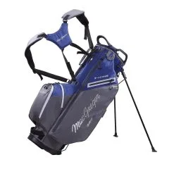 MacGregor 7 Series Water Resistant 9.5" Golf Stand Bag 17 MacGregor 7 Series Water Resistant 9.5" Golf Stand Bag -Promos Golf Clubs Boutique macgregor7 serieswaterresstandbagnavygrey 1280x