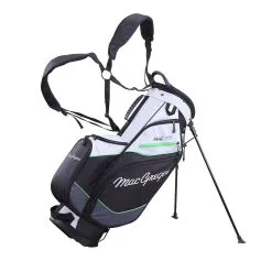 MacGregor Mac 7.0 9.5" Golf Stand Bag -Promos Golf Clubs Boutique macgregor7standbagsilverblackgreen 1500x