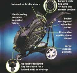 Macgregor Hybrid 14 Way Golf Stand Bag -Promos Golf Clubs Boutique macgregorhybrid14standfeatures2 1500x