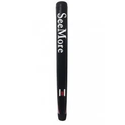 SeeMore Golf Original Milled Series PCB Putter -Promos Golf Clubs Boutique seemoregrip75gramblacksilverfront 1500x