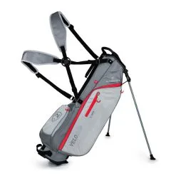 Masters Golf SL 650 Velo 6.5" Top Stand Bag -Promos Golf Clubs Boutique sl650velostandbaggreygreyred 1280x