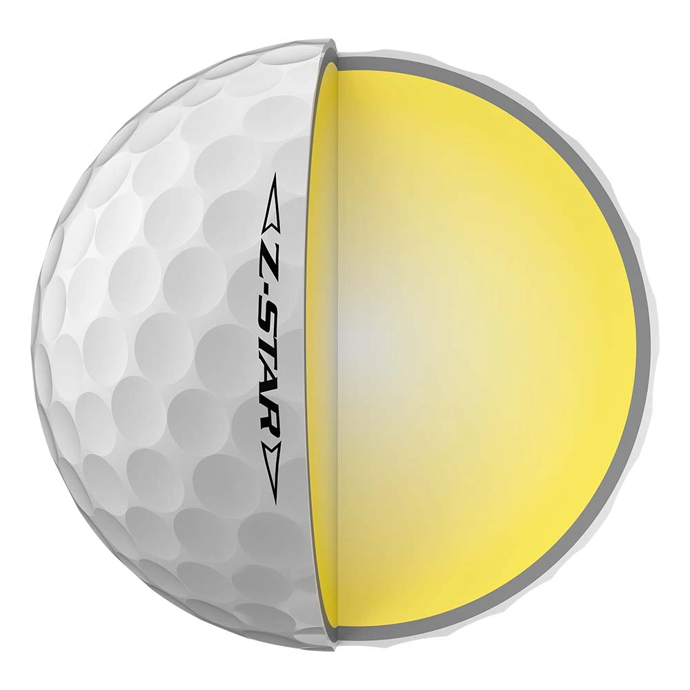 Srixon Z-Star 8th Gen Balls White Performance 6 Ball Pack 2 Srixon Z-Star 8th Gen Balls White Performance 6 Ball Pack - Image 2