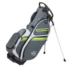 Wilson Staff Exo II Golf Stand Bag 23 Wilson Staff Exo II Golf Stand Bag -Promos Golf Clubs Boutique wilsonexoIIstandcharcoallime 1 1280x